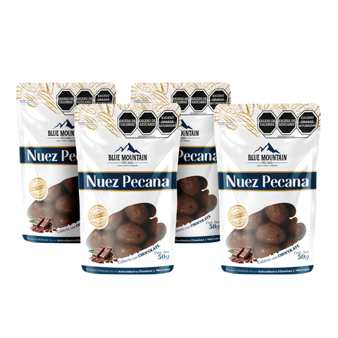 4 Pack cubiertas de chocolate 50g